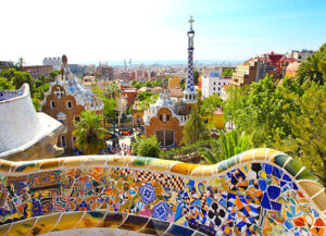 Gaudi park Guell Barcelona
