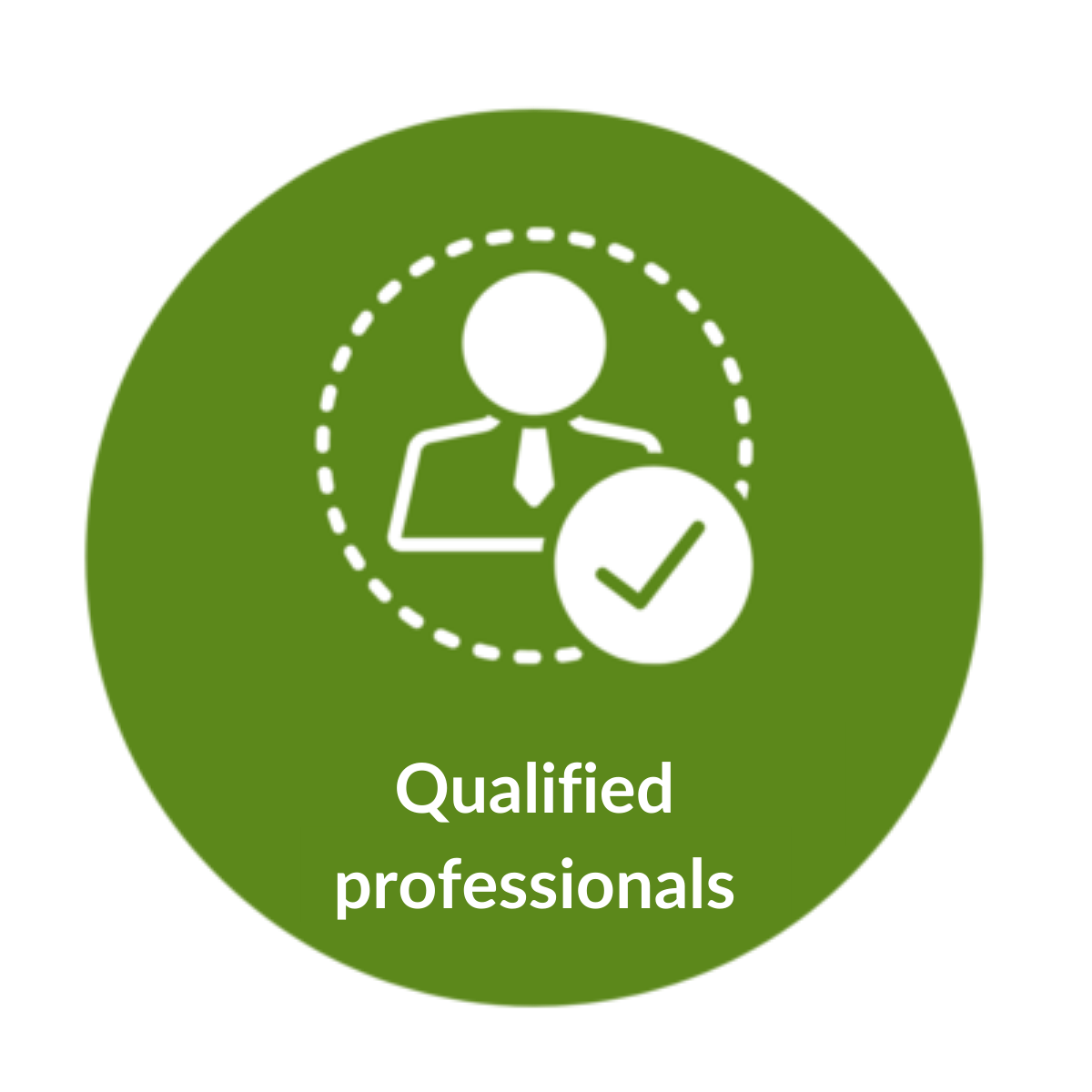 quialified professionals